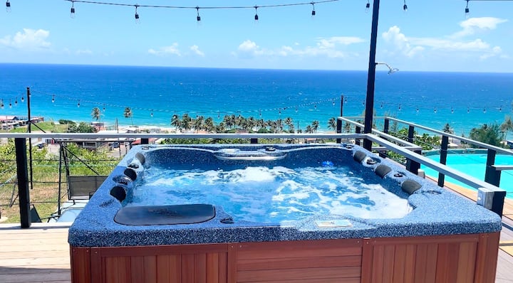 Ocean View/20 Peoples Individual Rooms/pool/events