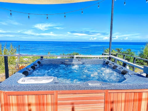Ocean View/20 peoples Individual Rooms/Pool/Events
