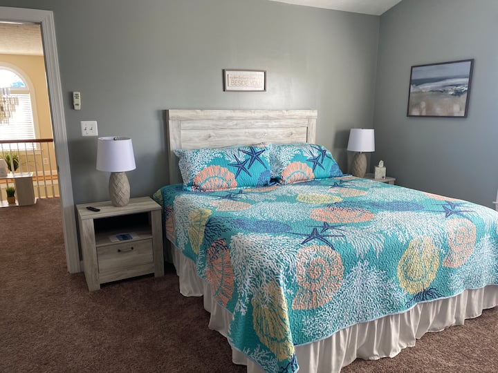 Chambre principale avec lit King Size 