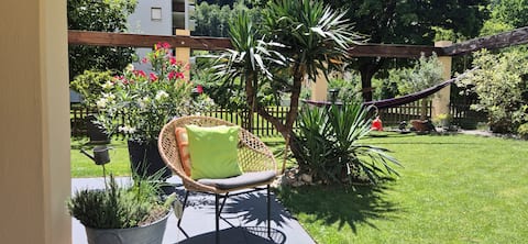Stylish garden apartment