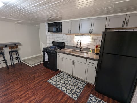 Top performing Airbnb: Historic Little Italy Garden Apartment in University
