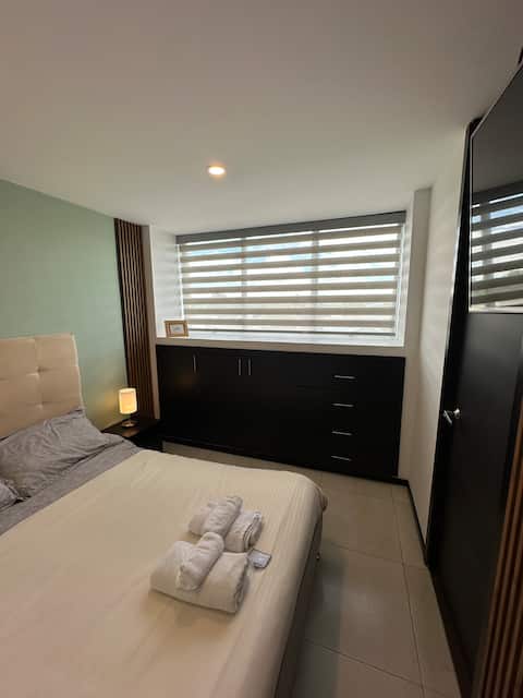 A central and modern studio apartment