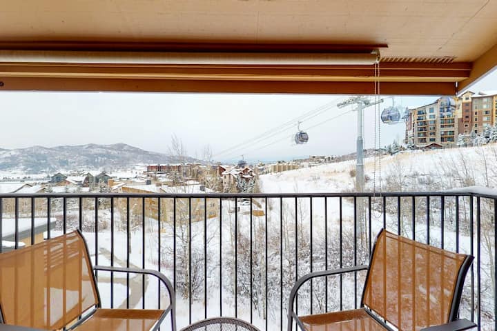 Rustic 2br Ski In/out Skiview Ski Inn Condos 3rd- - Steamboat Springs, CO