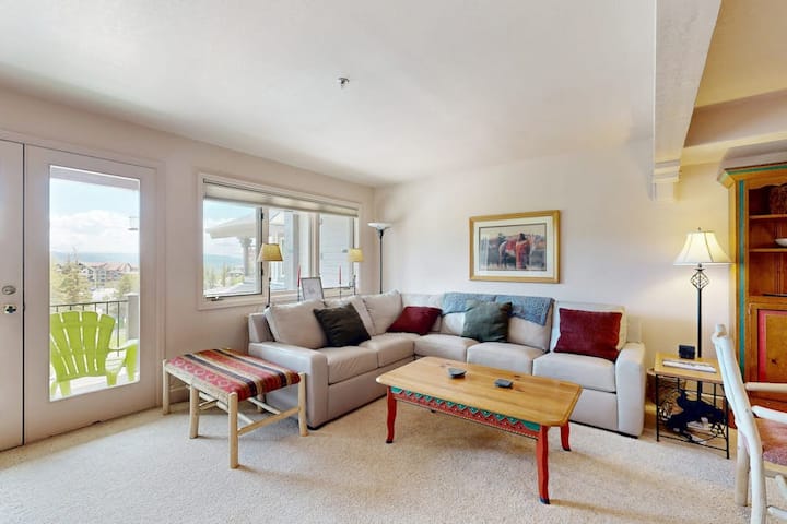 Clock Tower 04 Luxury 3br | Fireplace | Balcony - Steamboat Springs, CO