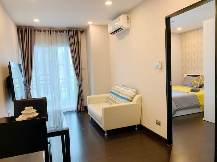A4 Vidi 精品公寓 Nimman 尼曼Maya商圈一室一厅免费泳池健身房 - Chiang Mai