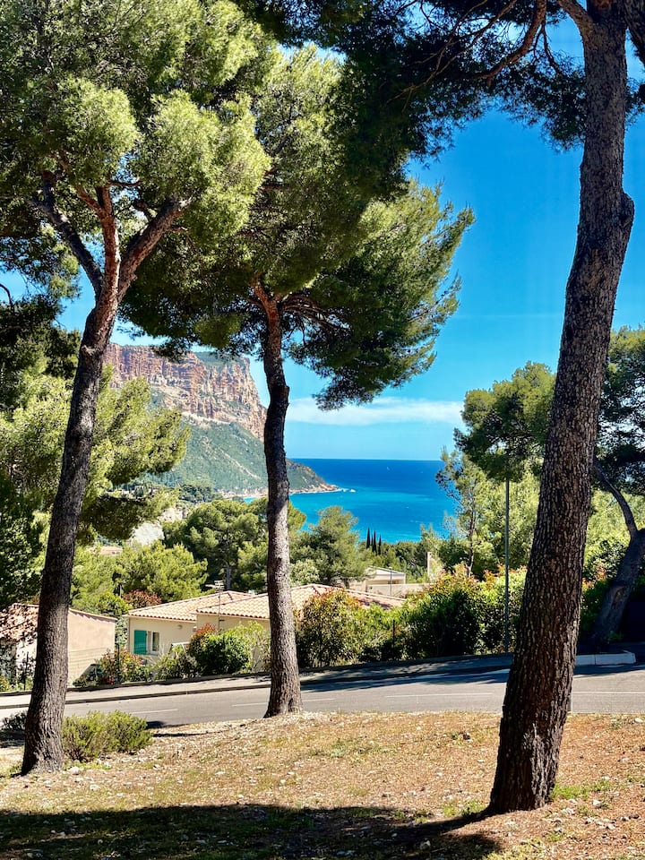 Vue Mer Grand Appartement 3 Ch Et Parking - Cassis