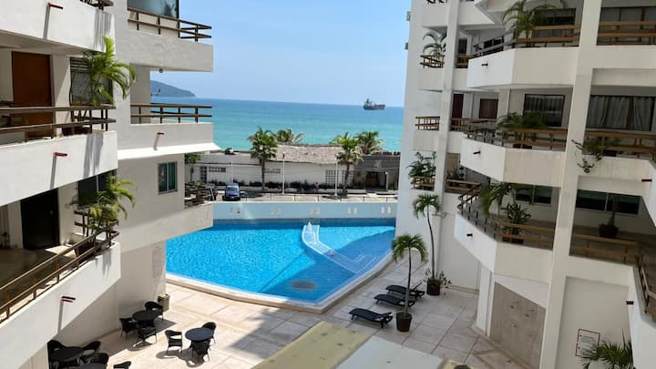 Capri, Terraza Tropical Con Vista Al Mar. - Acapulco