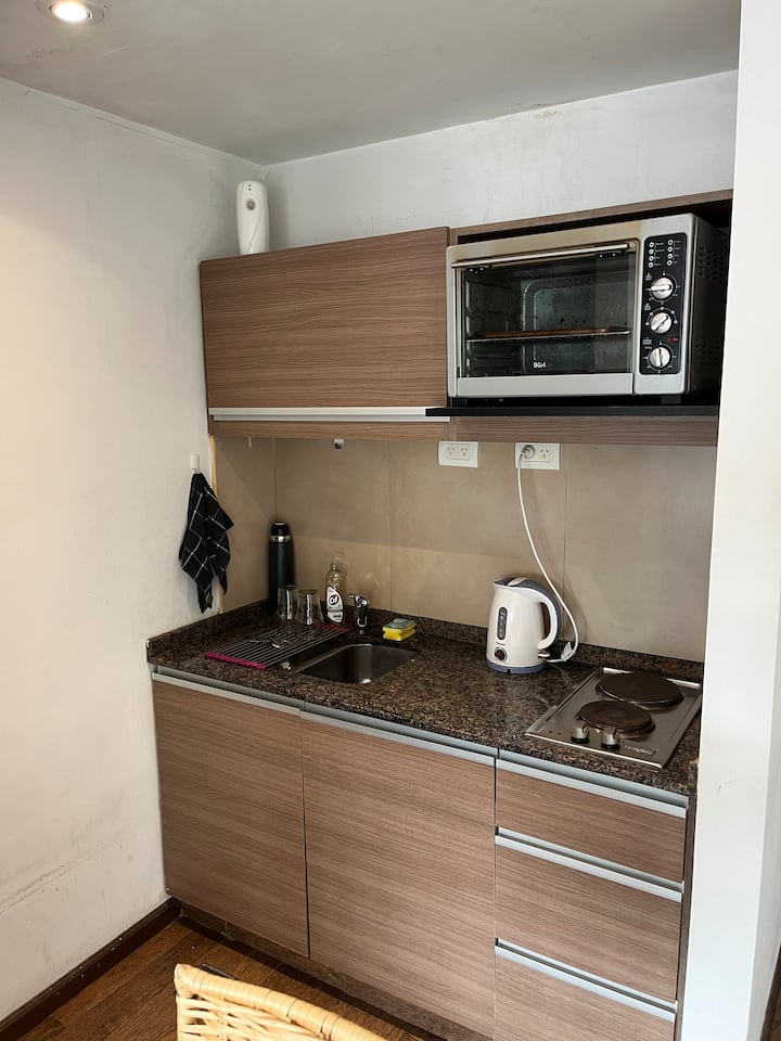 Departamento de 2 ambientes con vista abierta en Saavedra