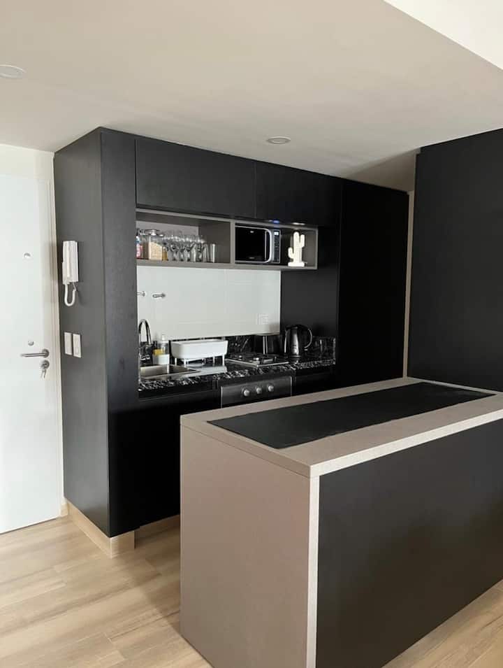 Apartamento de 1 quarto em Saavedra