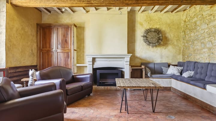 Domaine De L'étoile : Grand Gîte & Parc Privé 20p. - France