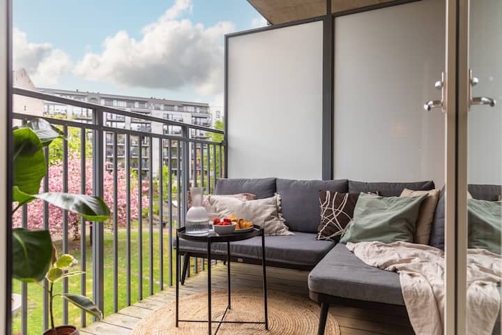 Modern Apartment With Balcony, Central Location - Oslo