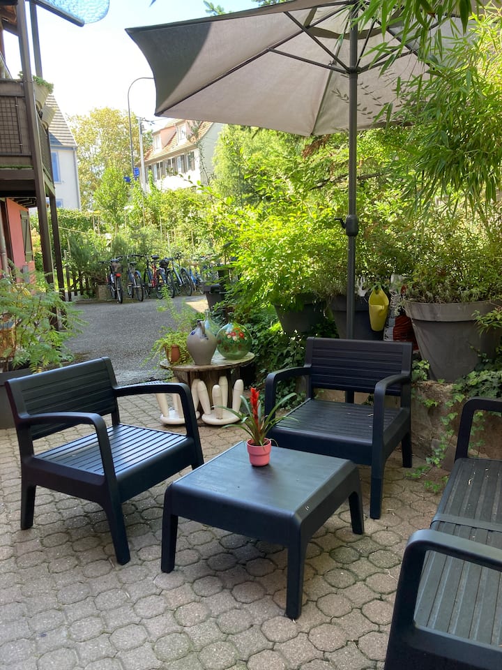 Robertsau Strasbourg Duplex Rez De Jardin 4 Pers - Estrasburgo