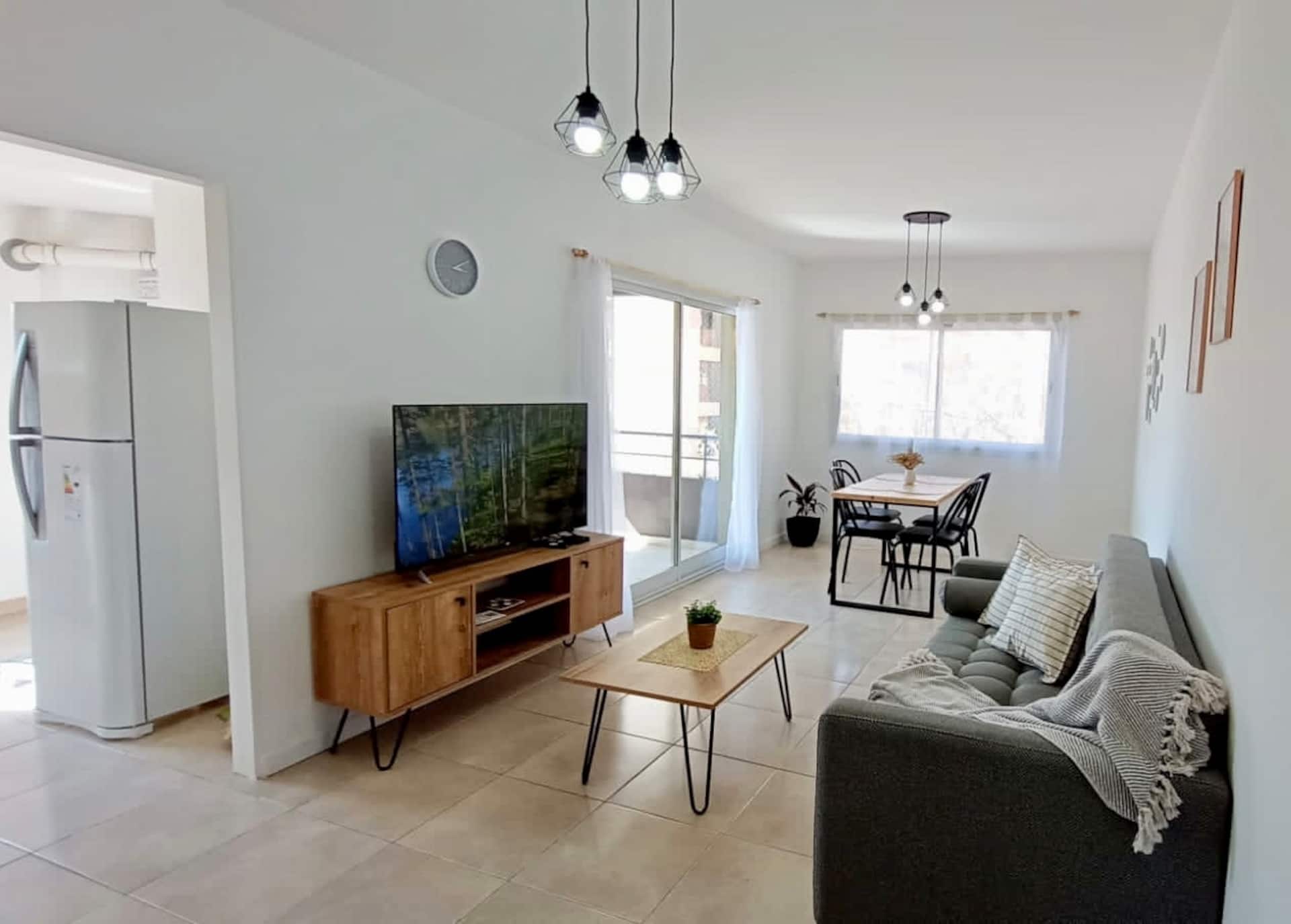 Departamento con terraza privada y parrilla en Vicente López