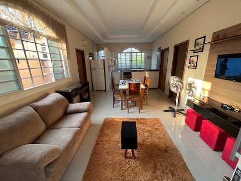 Airbnb em destaque: Full house in the center, 200 meters from Araguaia em Aruanã