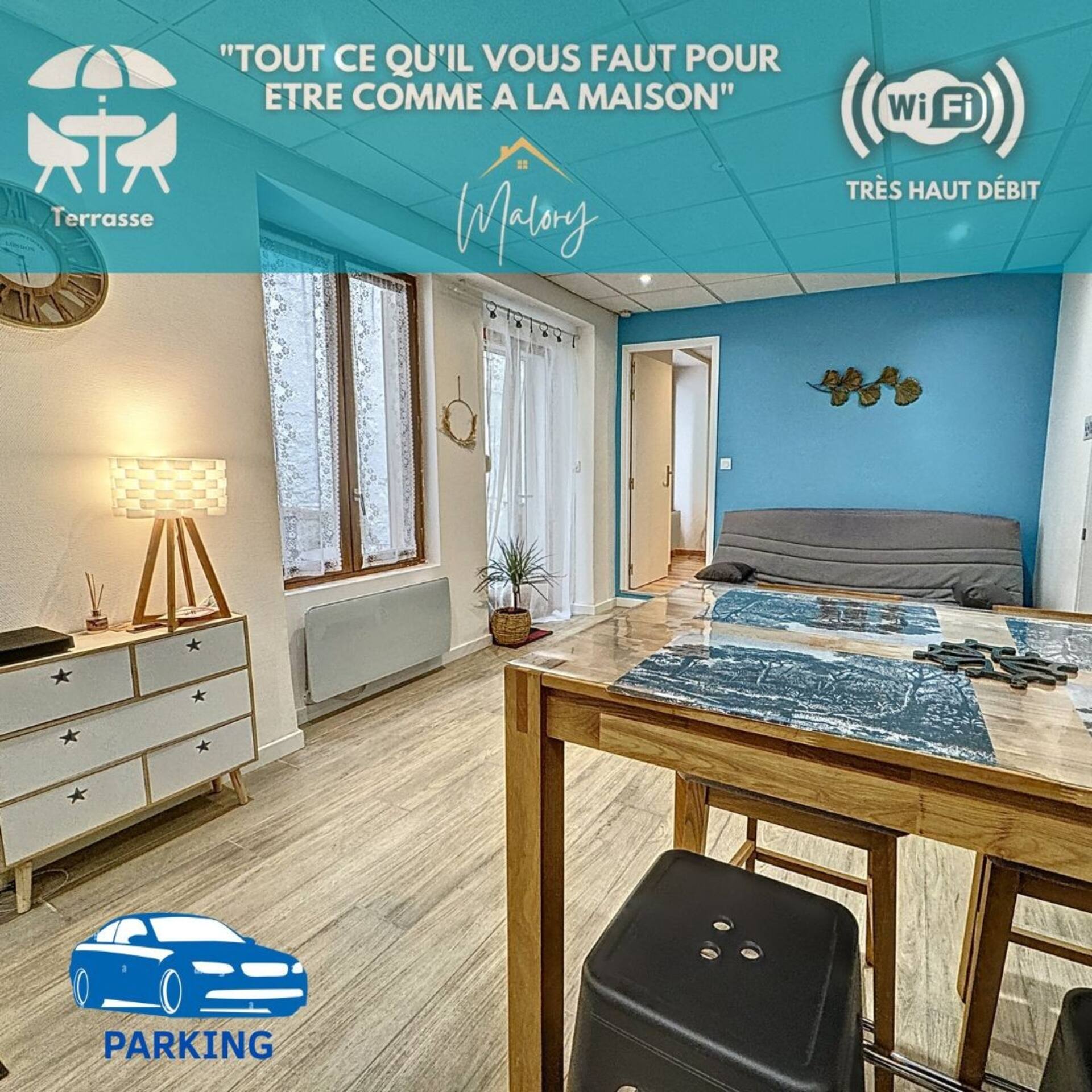 Quai 36 parking et wifi