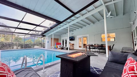 Beach Bird Abode - pool & beach!