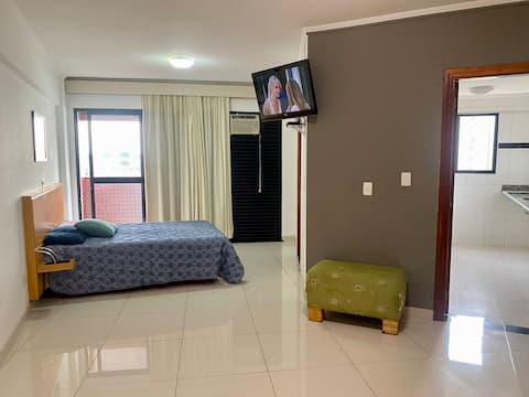 Studio 34 | Private, such as pool, garagem, ar