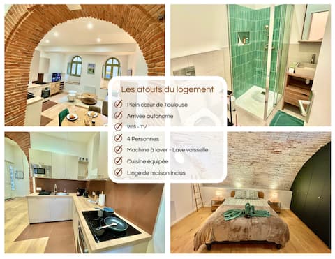 Propriété Airbnb réussie: * The Pharaon * Experience – City Center à Capitole / Arnaud Bernard / Carmes