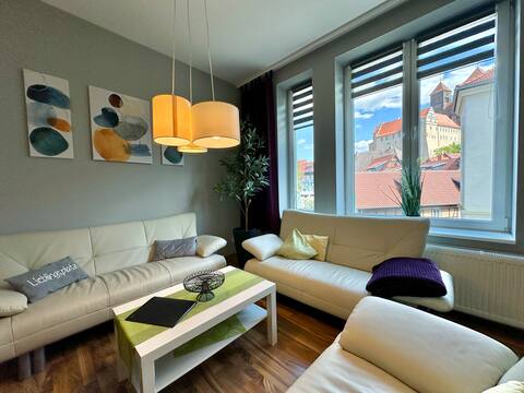 Apartment "Schlossblick" - 110 m², 3 bedrooms, 6 people