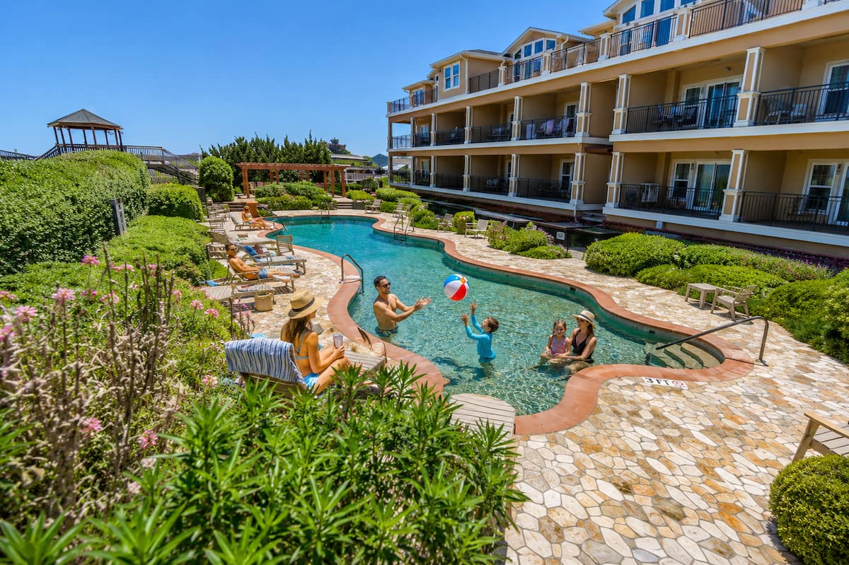 Resort outdoor pool