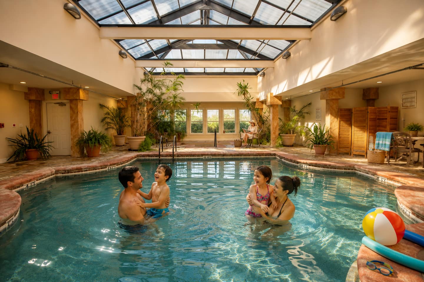 Rain or shine, the fun never stops! Splash, swim, and make memories together in the resort's heated indoor pool, the perfect retreat after beach adventures or a rainy Outer Banks afternoon.
