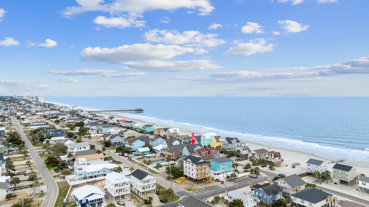 Walk half a mile to the Garden City Pier and cross the street to the sand. You're in the water before anyone finishes parking.