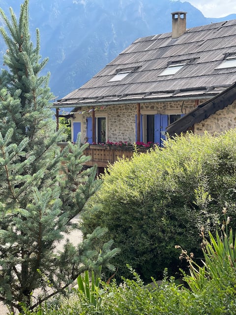 Grand chalet montagnard