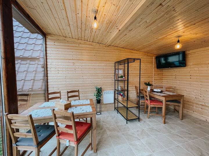 (3.1) Camera Twin îN Cabana La Munte - Dragoslavele