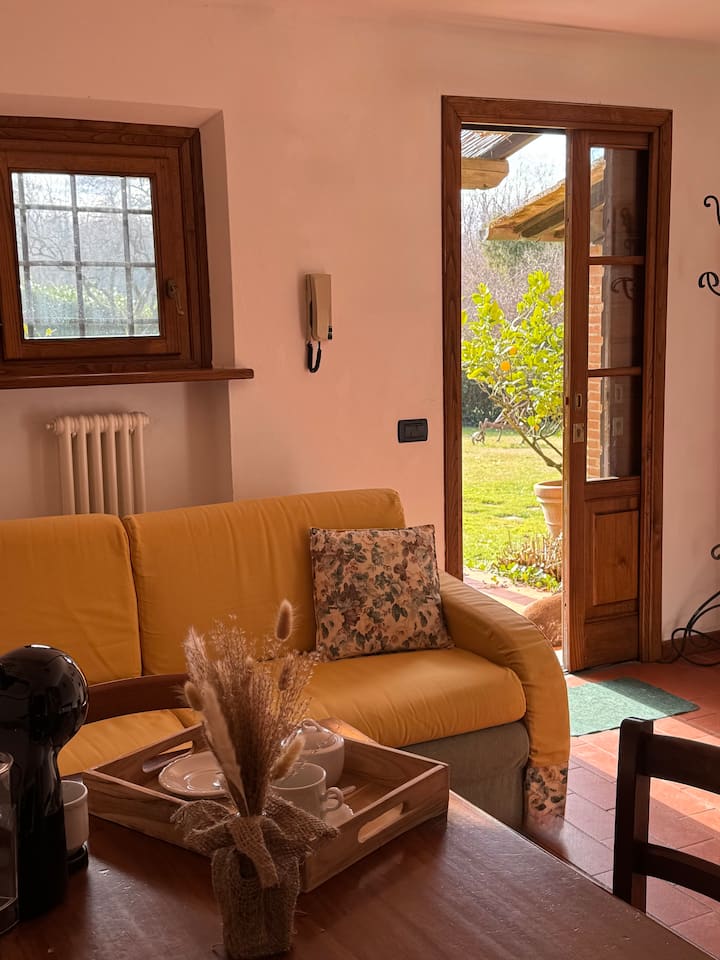 Relax In Farmhouse On Tuscan Hills, Paint - Montecarlo, Italy