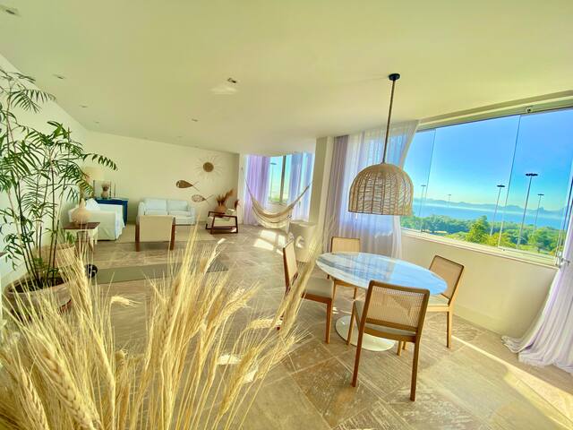 Excepcional apt frontal a praia