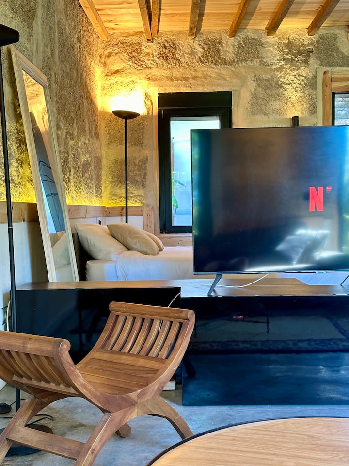Loft De Piedra Y Terraza Privada | Centro Y Calma - Vigo