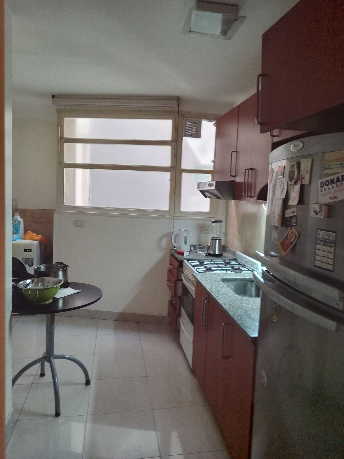 Habitación en departamento en Palermo