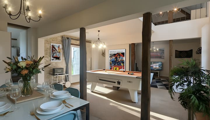 Stylish Motogîte, Pool & Garden With Fast Wi-fi! - Lhomme