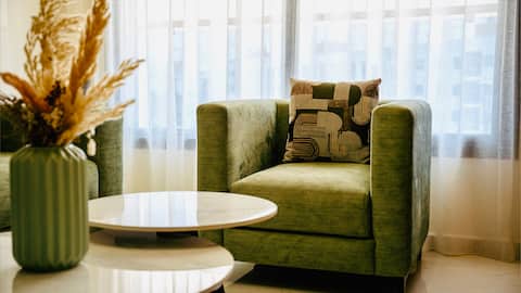 Popular Airbnb listing: Green Haven | Nature & Design | Riad Extension in Agdal Riyad