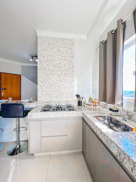 Apartment 2/4 near Unipam and Exp Park - Air Conditioning - Elevator - Garage