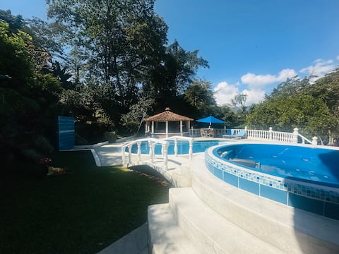 - Private pool and jacuzzi! -