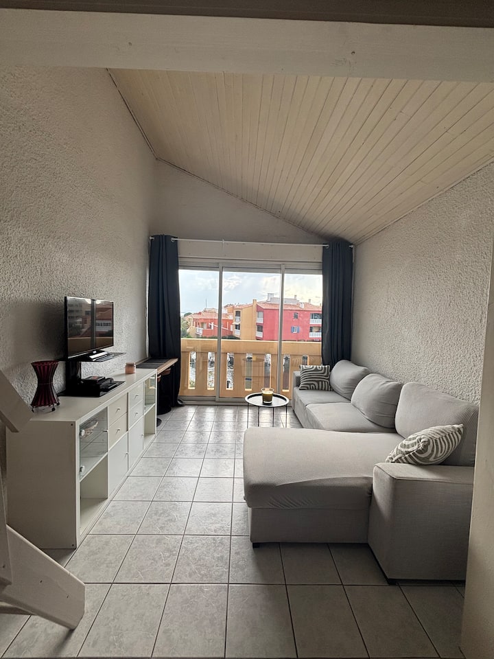 Le Barcares - Appartement - 4 Pers - Vue Mer - Saint-Laurent-de-la-Salanque