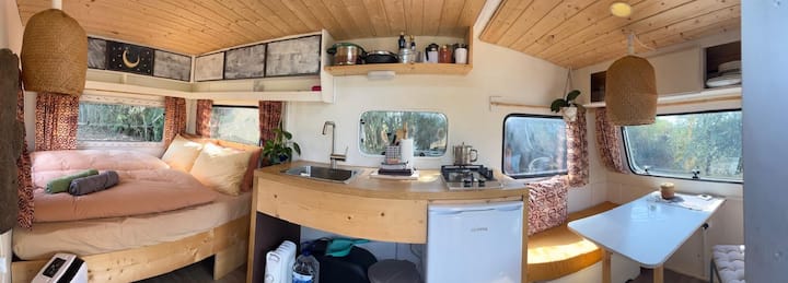 Cosy Caravan In Animal Rescue-monte Dos Vagabundos - Odemira