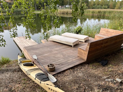 Lake house close to Stockholm