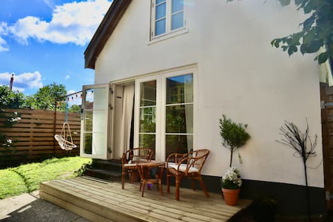 Cozy cabin in the Center of Lyngby 16 min from CPH