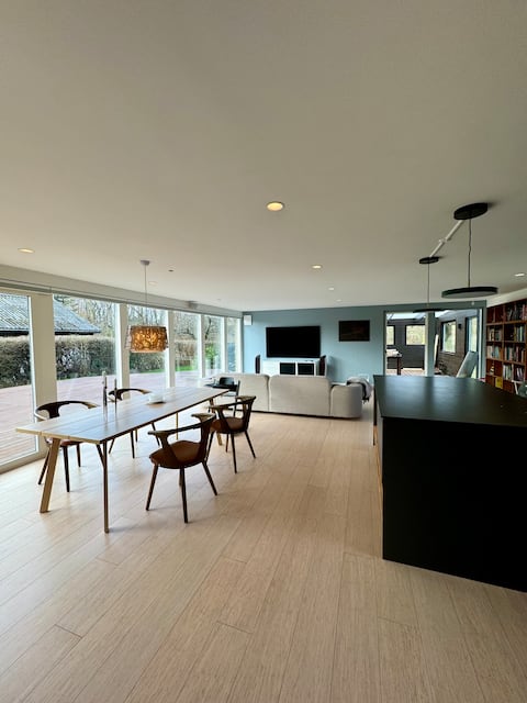 Newly renovated house with outdoor area