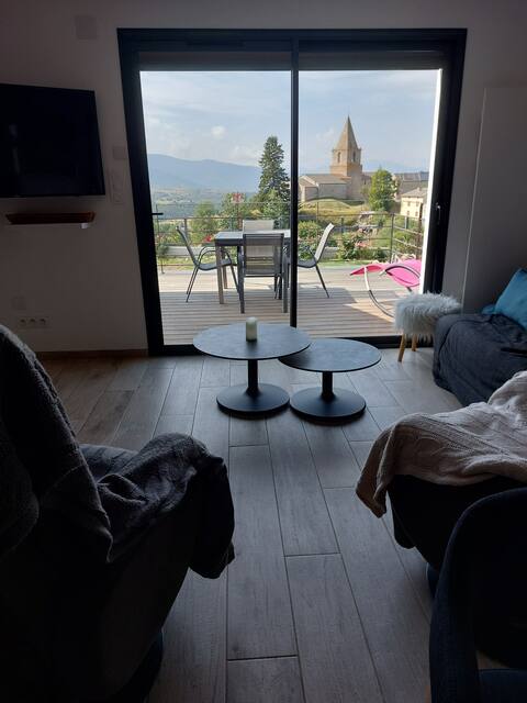 Top Airbnb: Mountain vacation home: panoramic view in Bolquère