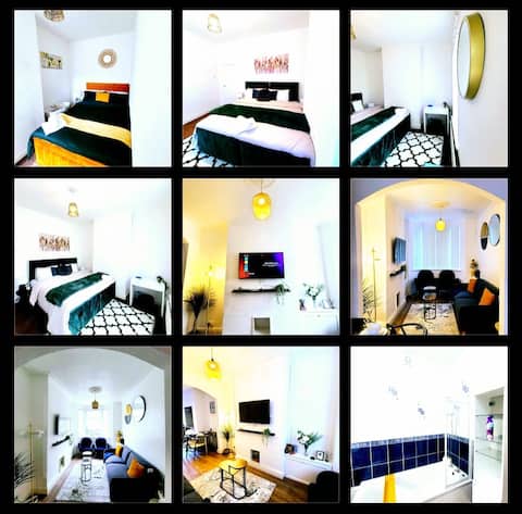 Successful Airbnb property: Corporate 2BR House, Sleeps 5, Free Parking & WiFi in Moston & Harpurhey
