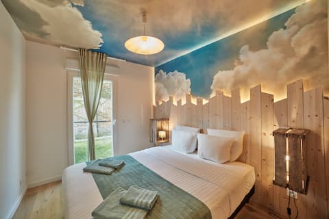 3 rooms 10' from PARIS-70m² quiet with gardens-PK