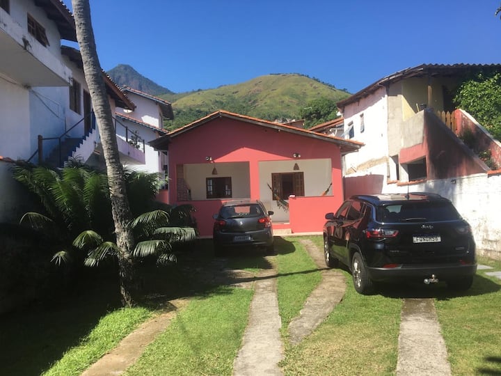 A Casa Rosada De Ilhabela - Vila - 250m Da Praia - 伊利亞貝拉