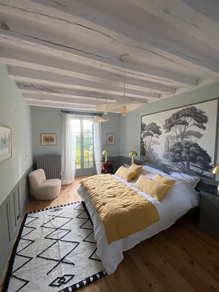 chambre 1 lit double 160