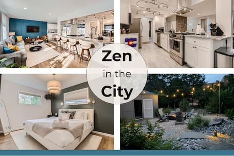 TWO Living Spaces, Near DU, Firepit, Zen in Denver