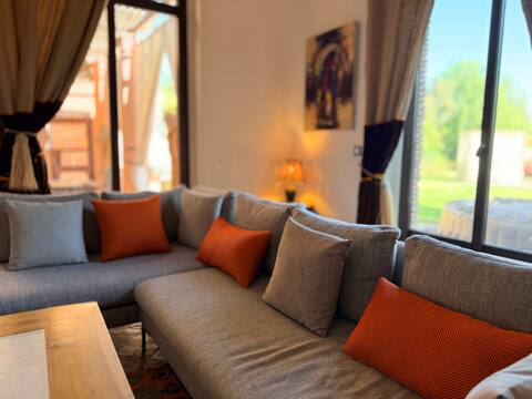 Successful Airbnb property: Heated Pool Villa • Golf, Garden & Atlas Views in Tameslohte