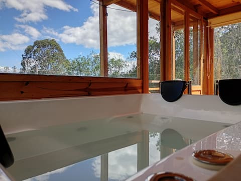 Ecocabanas B&B Luxury cabin with Jacuzzi DIFA