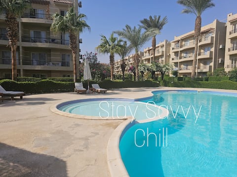 StaySavvy Chill | Luxe 2BR & Chill Terrace Vibes